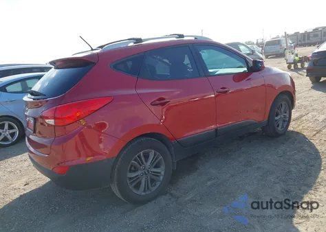 2014 Hyundai Tucson Se from USA, damaged, VIN KM8JU3AG8EU922159